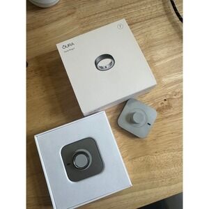 Oura Ring Gen 4 Stealth Size 7 + 2 Chargers Original Box